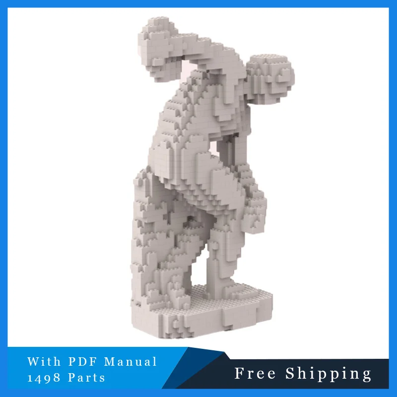 1498 PCS Famous Character Posture Modular MOC Creative Building Blocks Model DIY Assembly Adult Toy Birthday Christmas Gift 2025