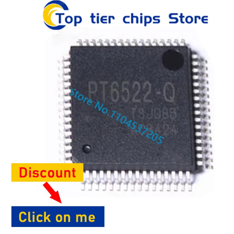 PT6522-Q  QFP64  new original In Stock 10pcs/lot
