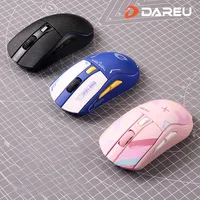 Dareu A950 Mouse Wireless Rgb Bluetooth Portable Tri-Mode Paw3395 4K Gaming Mouse For Computer Keyboard Pc Office Mice Gift