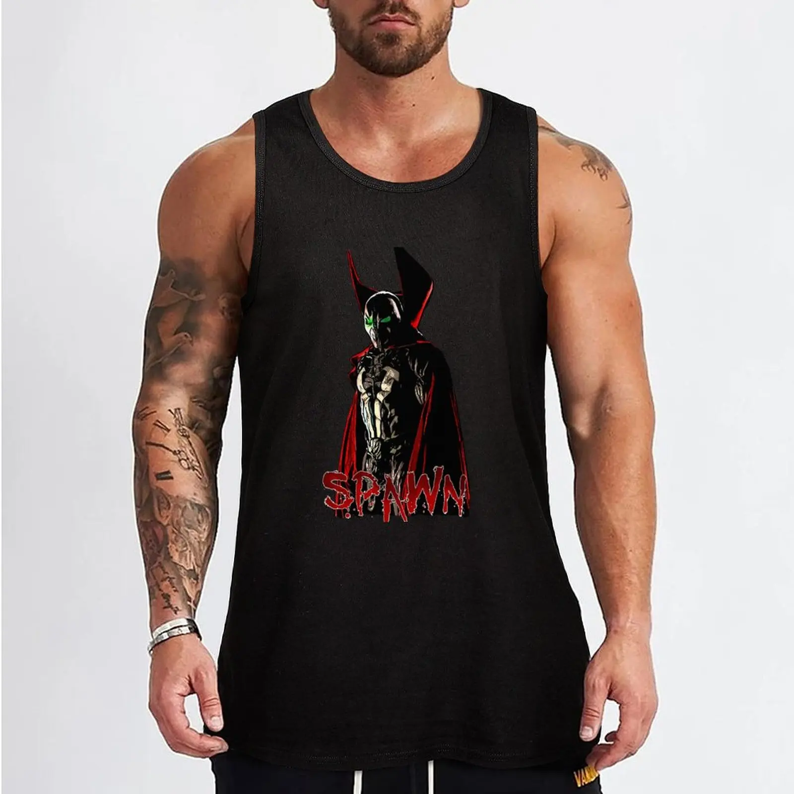 Spawn klassisches Geschenk Geburtstag Tank Top Laufhemd Unterwäsche ärmellose Herren T-Shirts T-Shirt für Mann ärmel los