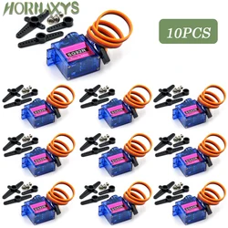 1-10pcs Rc Mini Micro Classic servos SG92R Blue 180 Degree for RC Planes Fixed Wing Aircraft Model Telecontro