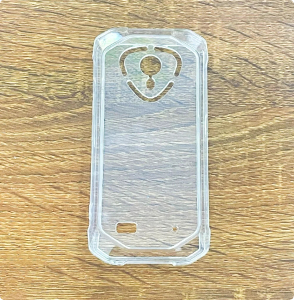 Weiche schwarze Silikonhülle für Cubot KingKong Mini 4 4,7 Zoll, TPU-Stoßfängerhülle für Cubot KingKongMini4 Mini4, Rückseite der Telefonabdeckung – Detail 5