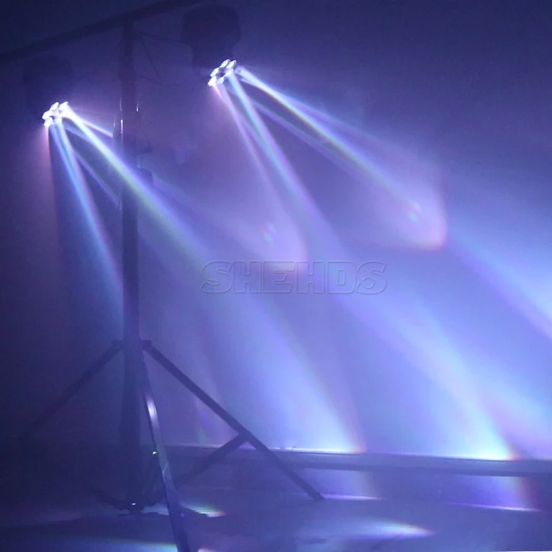 Imagem -05 - Led Beam Mais Wash Six Bees Eyes Iluminação de Efeito de Palco Bom para dj Disco Party Dance Floor Clubes Bar 6x15w Rgbw Dmx512 11 Canais 15 Canais