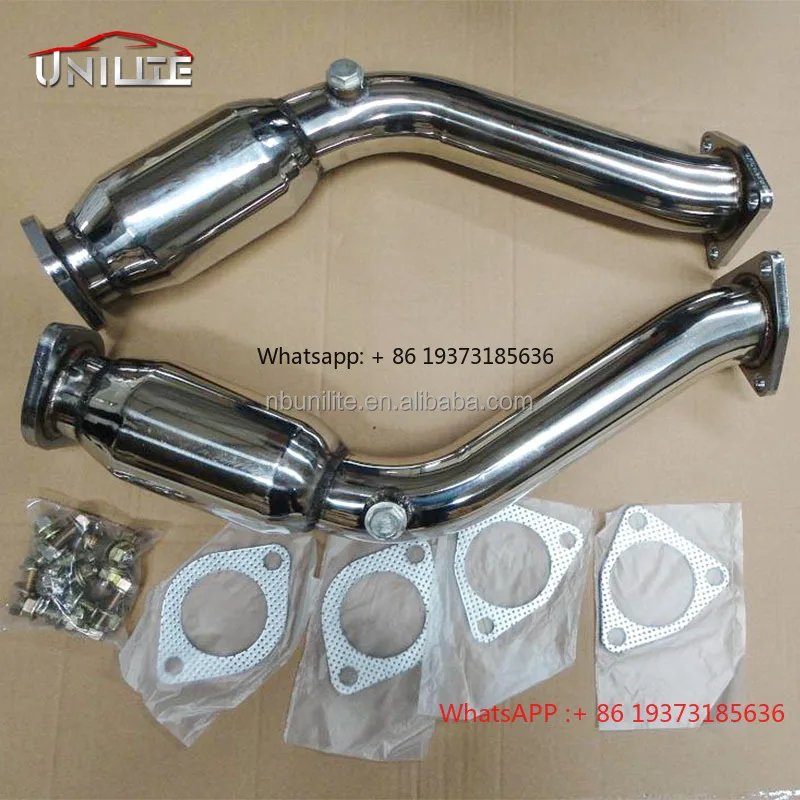 

Exhaust Downpipes Stainless for N Issan 350z Infiniti G35 FX35