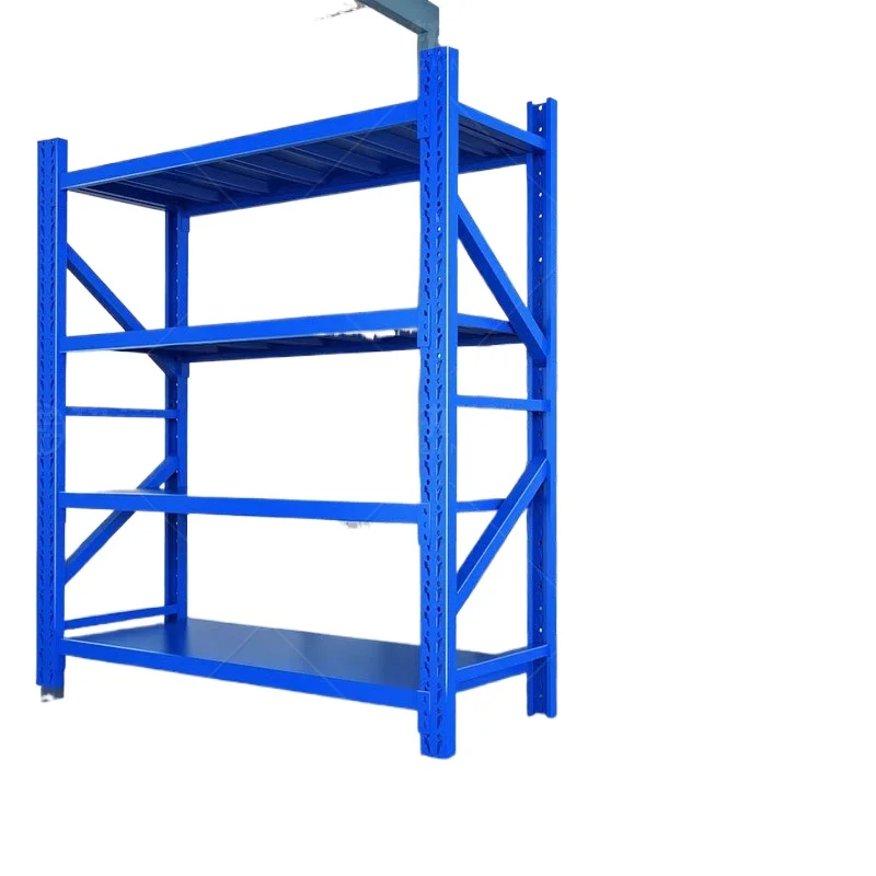 

Shelf Multi-layer Shelf Warehouse Heavy Floor Display Shelf Thickened Household Supermarket Multifunctional