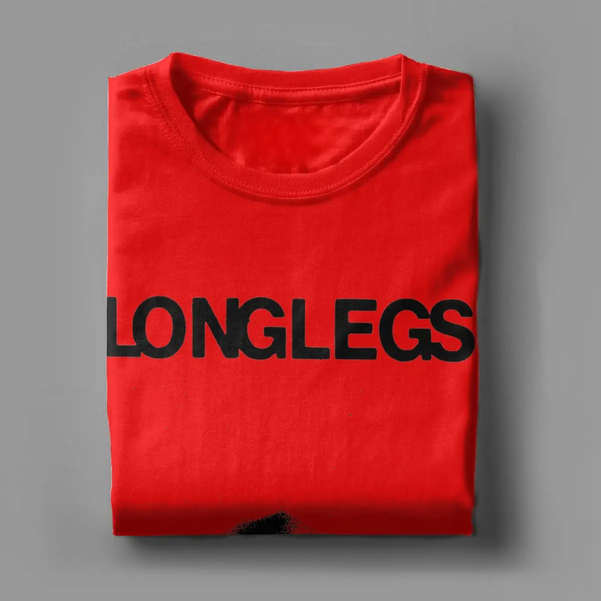 Novelty LONGLEGS 2024 Horror Movie Film T-Shirts for Men Women Pure Cotton Tee Shirt Printed Clothing