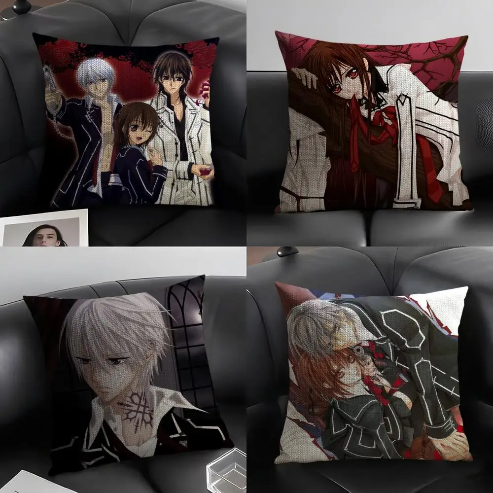 

Классическая наволочка с рисунком в стиле комиксов и мультфильмов V-Vampire Knight, наволочка с принтом для гостиной, дивана, декоративная подушка и декор для спальни