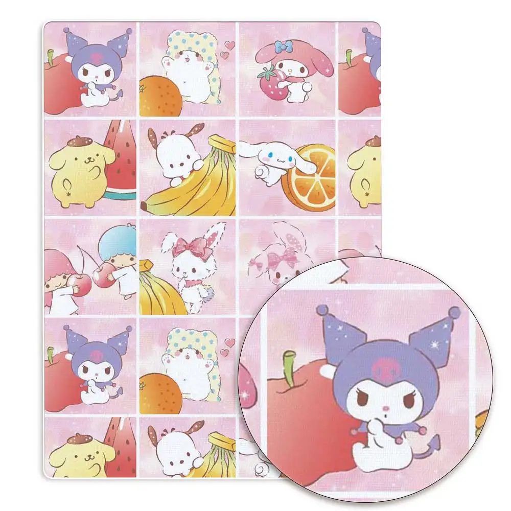 Hello Kitty 140x50CM Cartoon Polyester cotton fabric Patchwork Tissue Kid Home Textile Sewing Doll Dress Curtain cotton Fabric
