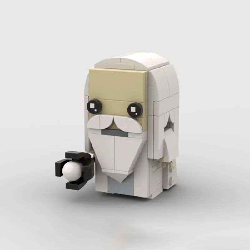 有名な Moc ビルディングレンガ映画リング映画キャラクター Brickheadz モデル構築技術モジュラーブロック DIY おもちゃホリデーギフト