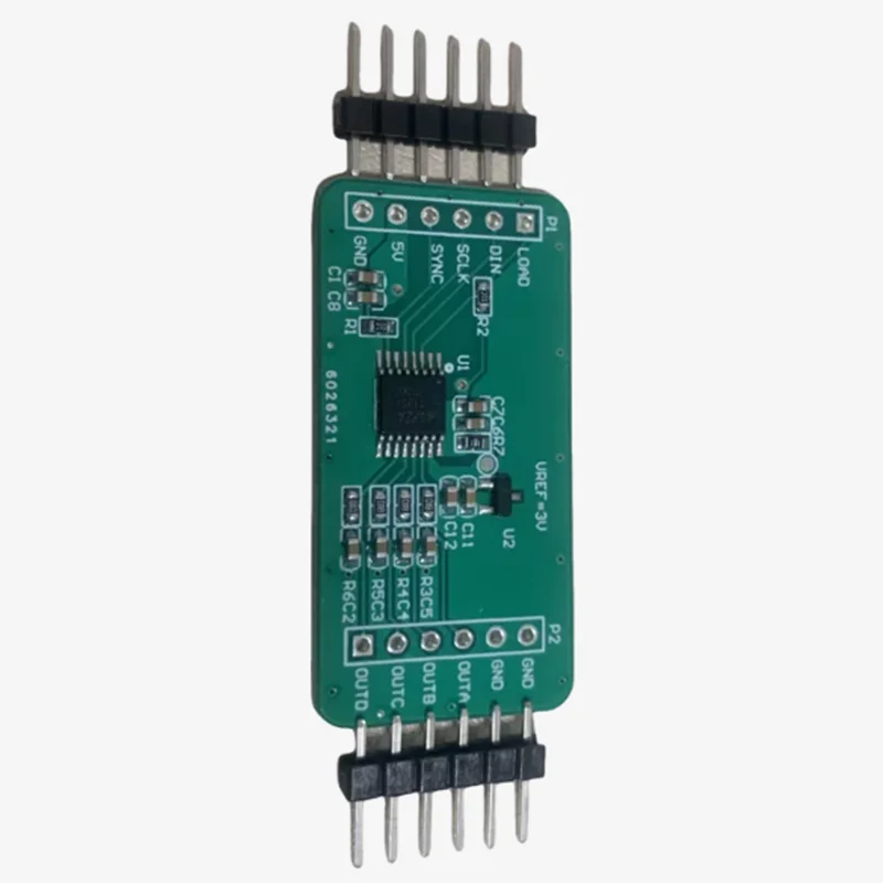 3PEAK TPC116S4-TR Digital-Analog Converter 16-bit Digital-Analog Conversion Module with SPI Interface for 4 Outputs
