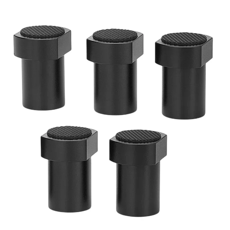 

5Pcs Workbench Peg Brake Dogs Stops, Woodworking Bench Clamp 19/20mm Aluminum Alloy Stopper ,Workshop Table Limit Block Tools