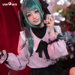 UWOWO Mikku Cosplay Collab Series Mikku Vampiree przebranie na karnawał kostiumy na Halloween karnawałowe przyjęcie do odgrywania ról jednolite