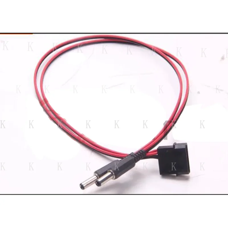

C FOR DC Power Conversion Line Power Supply Large 4P to Dual 5.5 * 2.1 Male 6.6A 50CM