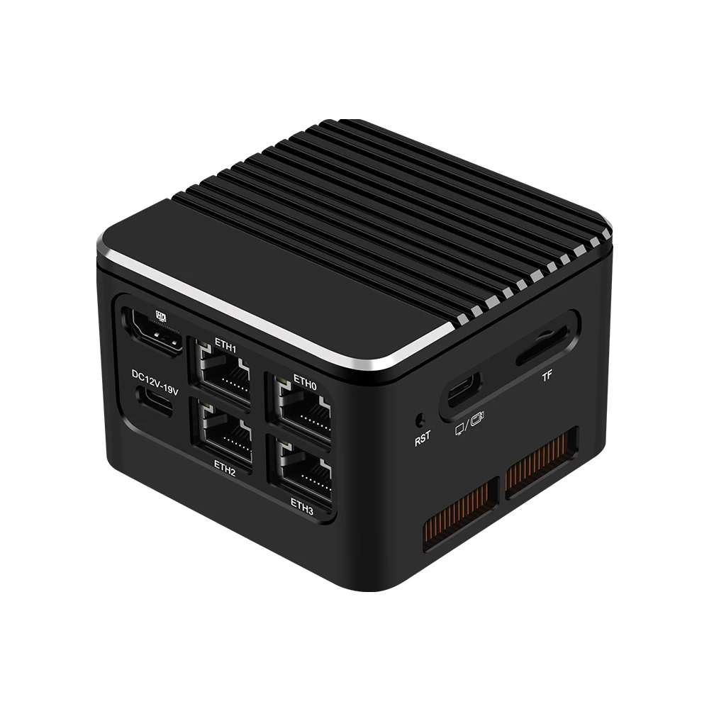 

12th Gen Alder N100 Mini PC 16GB DDR5 256GB NVMe SSD 4x2.5GbE Nics Firewall Pfsense Router 3x4K VPN Home Server EU/AU New