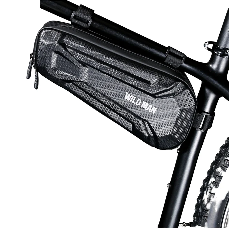 

WILD MAN XT9 EVA Hard Shell Сумка для горного велосипеда Непромокаемая дорожная сумка на раму велосипеда Треугольная сумка для велосипеда