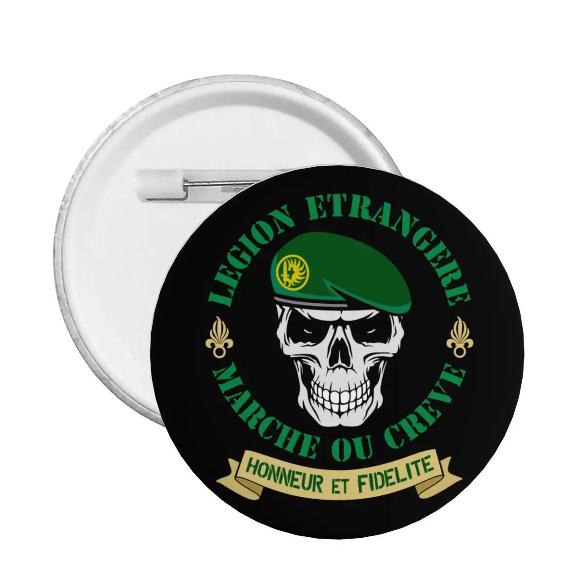 Foreign Legion Etrangere French Parachute Regiment Pins Badges Hats Pinback Buttons Brooches Boyfriend Gift