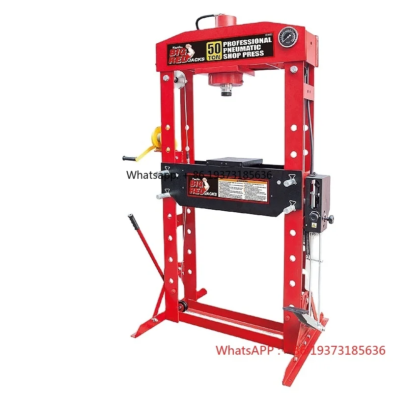 Multifunctional 6 Ton Double Pump Air Hydraulic Shop Press 100 Ton Top Valued Steel Hydraulic Shop Manufacturing Plant Machinery