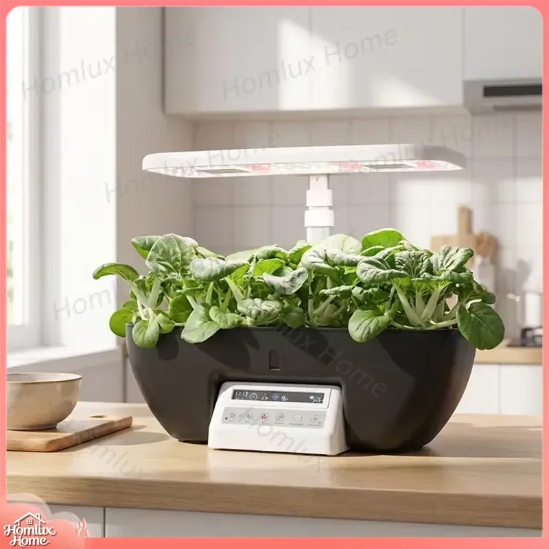 Smart Indoor Hydroponic Garden System for Home Growing Strawberries Vegetables Herbs Soilless Automatic Plant Grower Kit