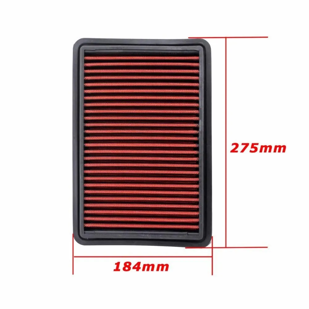 High Flow Car Sports Air Filter Replacement Intake Filters for Mazda 3 Axela 6 Atenza CX-4 CX-5 Premacy 2.0L 2.5L Biante 2.3L