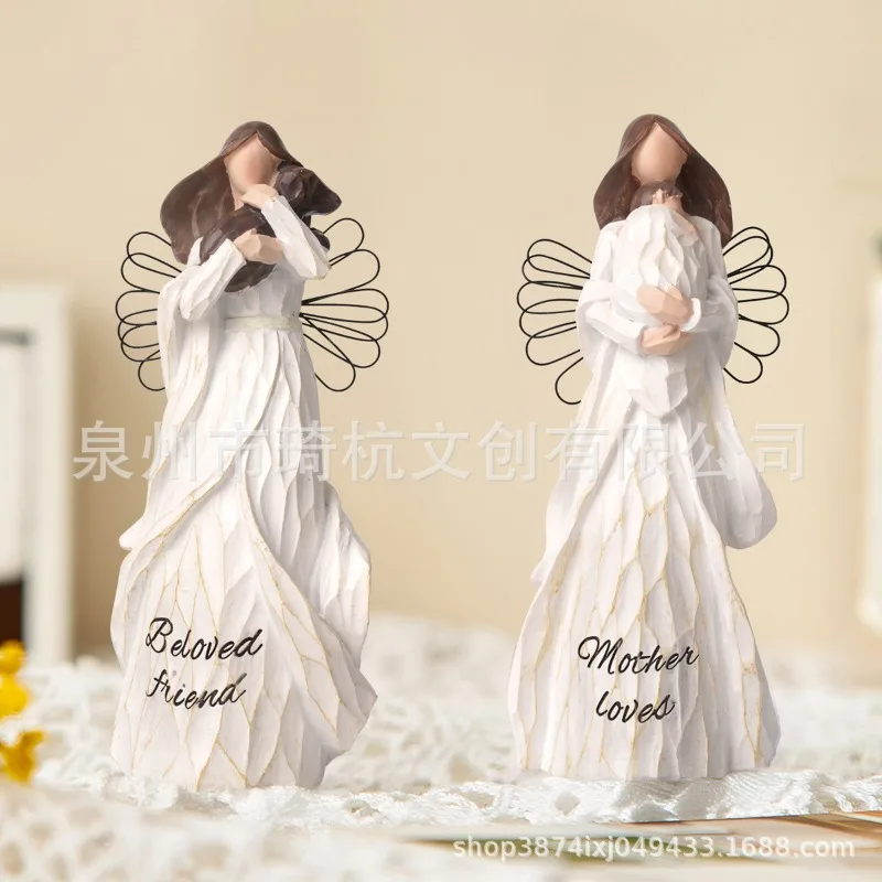 منتجات جديدة رائجة البيع عبر الحدود، سلسلة عائلية، أخت سطح المكتب المنزلي، عقد الكلب، جرس الرفع، إعادة إعادة الخشب المقلد