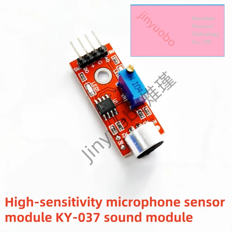 High-sensitivity microphone sensor module KY-037 sound module