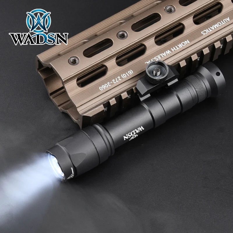 WADSN M600C Tactical Scout Light SF M600 Flashlight 600lm Torch with Remote Tail Switch Arme Hunting Lanterna Outdoor Field