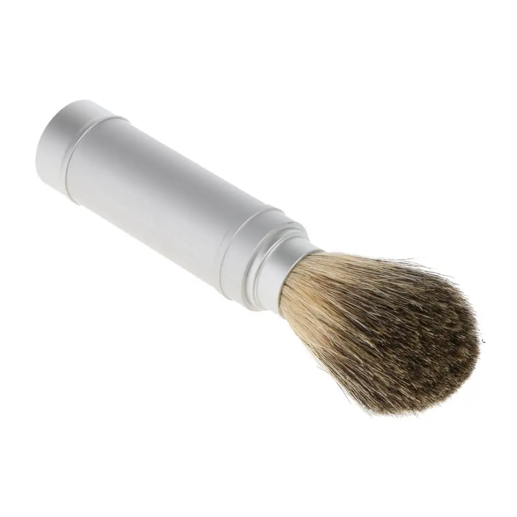 High Quality Shaving Brush in Beard Shave Brush Tool Tube Case Perfect