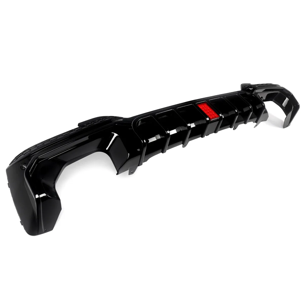 مصد ناشر على طراز المنافسة لسيارة BMW G01 X3 2022 2023 2024 M Sport LCI شفة ناشرة خلفية مطلية مع ملحقات سيارة خفيفة #6