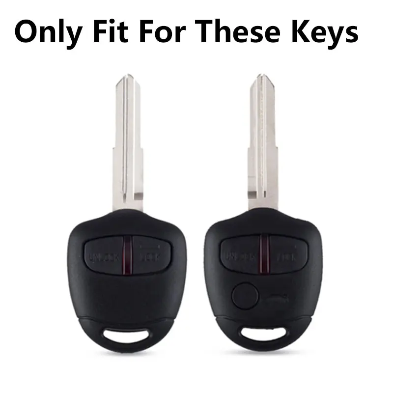 Car Accesorries Keychain Key Cover Car Key for Mitsubishi Pajero Sport Outlander Grandis ASX MIT11/MIT8 Holder Auto Accessories