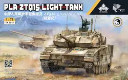 3R MODEL TK7011 1/72 SCALE PLA ZTQ15 LIGHT WEIGHT TANK MODEL KIT