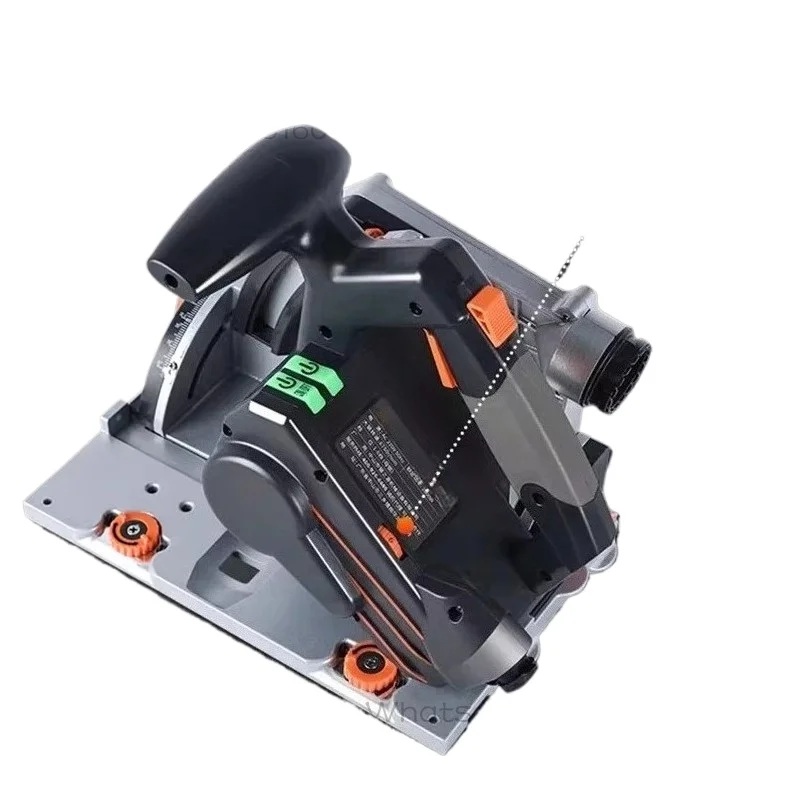 SJ-60 Dust-Free Track Saw for Woodworking Brushless Electric Circular Saw Panel and Gypsum Board Cutting Machine Guide Rail Cutt