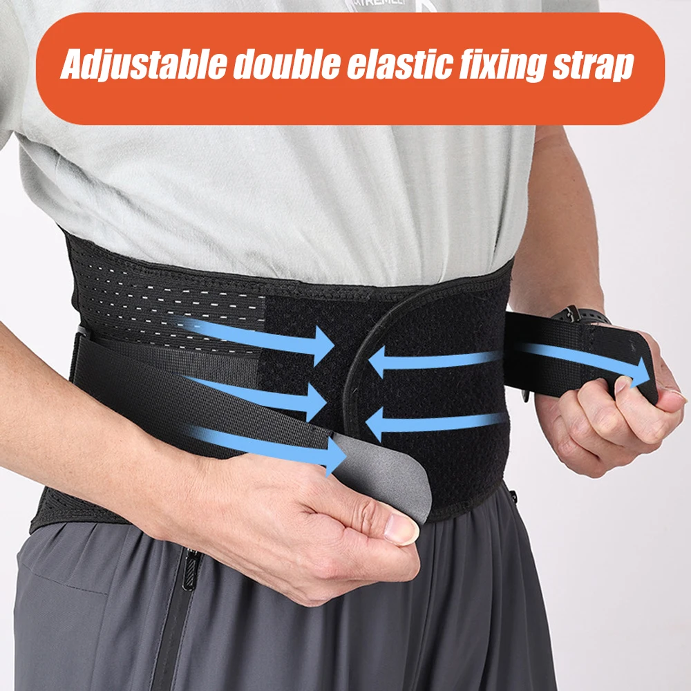 Back Support Belt Can Relieve Back Pain, Intervertebral Disc Protrusion, Sciatica,Etc- Breathable Mesh Design with Waist Padding