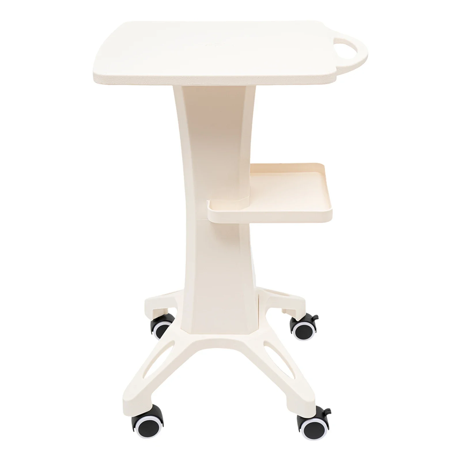 2 Tiers ABS Multi Beauty Salon Stand Rolling Cart SPA Beauty Machine Holder Trolley Stand For Hair Stylist Tattoo Equipment