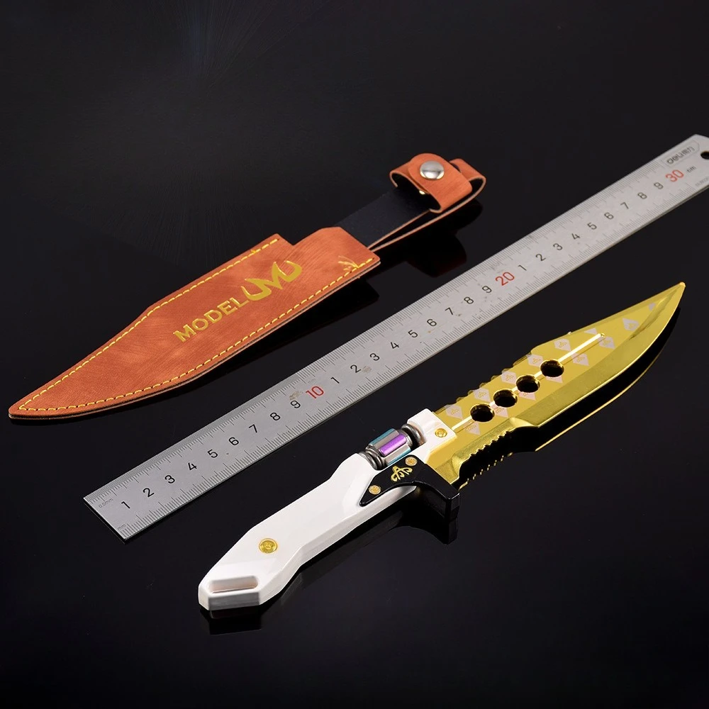 ‌Arena Breakout‌ Chinese Game Peripherals Winner Knife Metal Craft Model Collectible Desk Ornaments Creative Birthday Gifts Toy