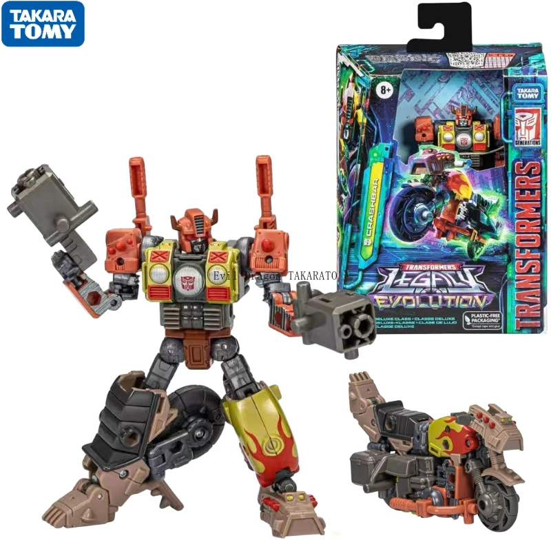 

В наличии TAKARATOMY Трансформеры Legacy Evolution Crashbar экшн-фигурка Модель Игрушка коллекция хобби подарок