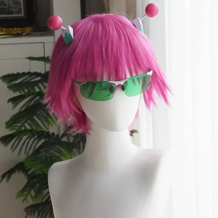 Anime Saiki Kusuo Cosplay Kostuum Mannen Uniformen Bril Hoofddeksels Het Rampzalige Leven Van Saiki Kusuo High School Uniform