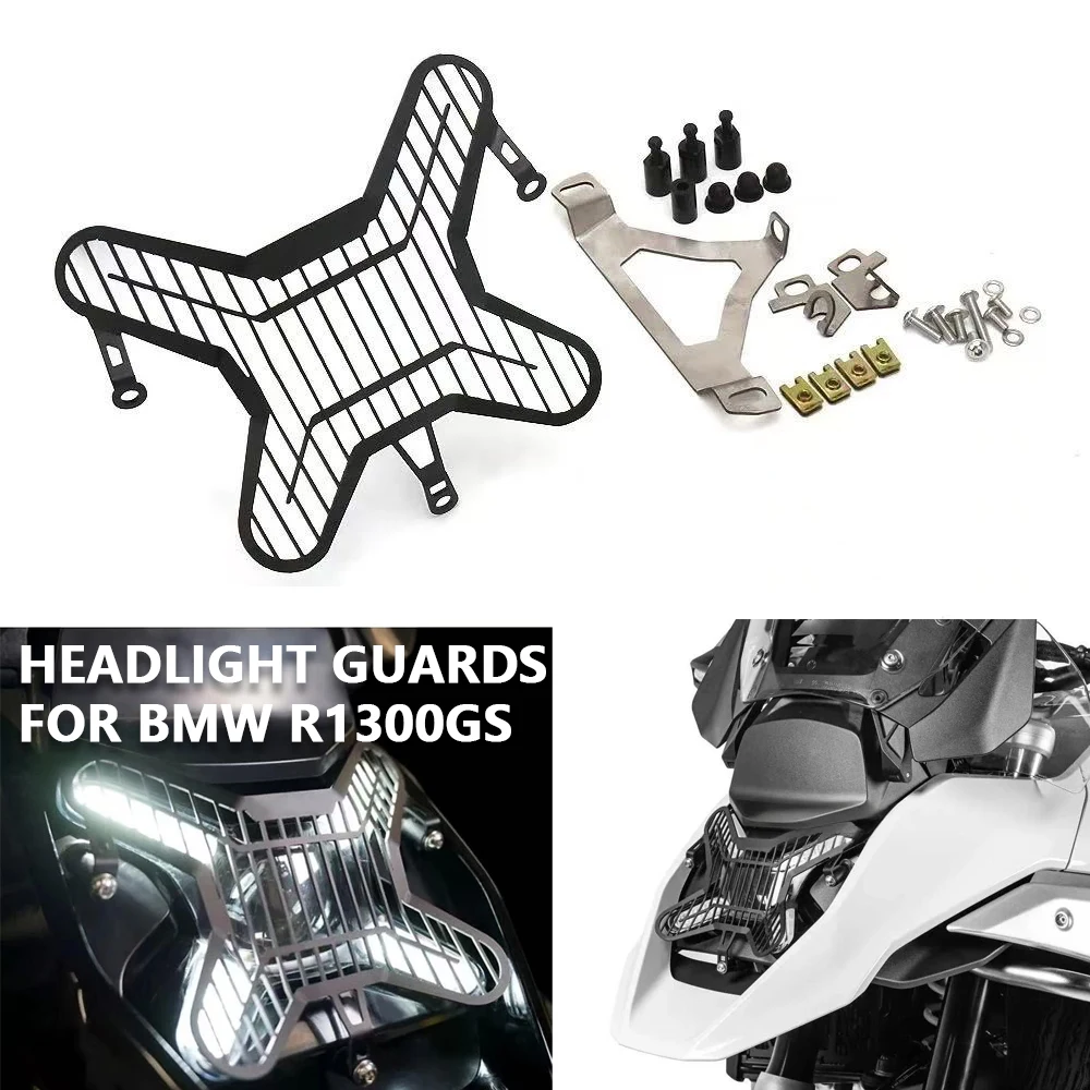 

Motorcycle Accessories R1300GS Front Headlight Protector Guard For BMW R 1300GS 2023-2024 ﻿Headlight Grill Guard