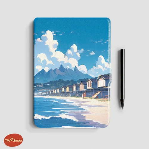 Imagen 2 del producto Funda Twosheep de 6 pulgadas para Kobo Clara BW Clara Color Clara 2E TPU con tapa magnética Auto Wake Sleep TPU funda suave estilo japonés