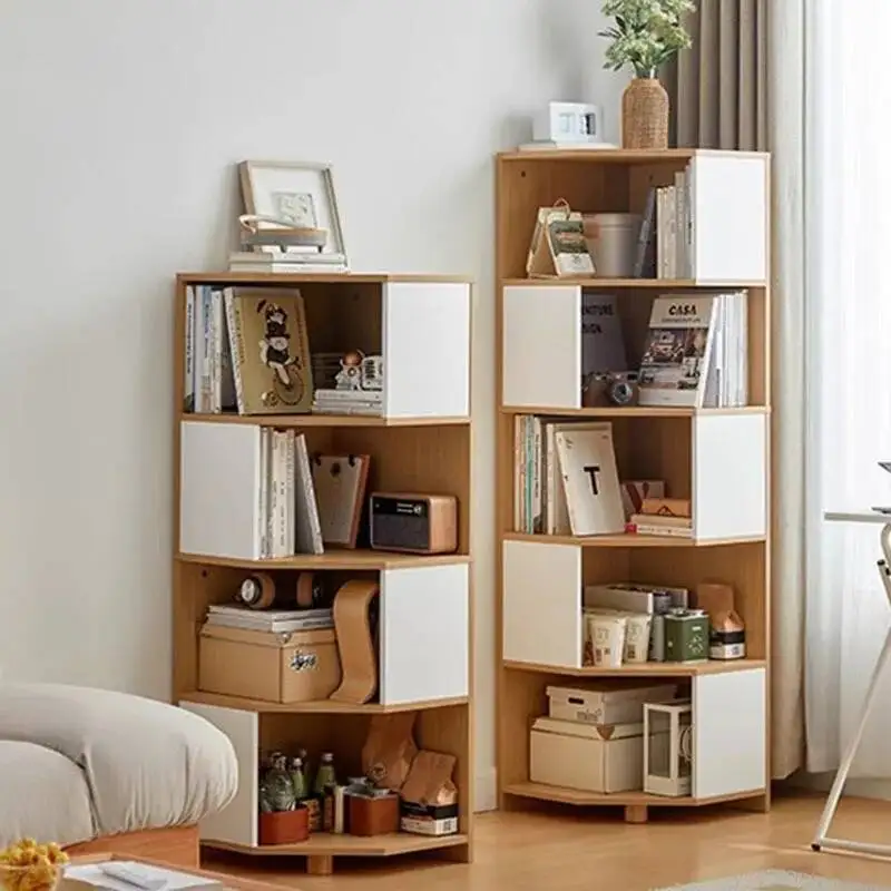 

Modern Shelves Bookcases Shelves Storage Children Corner Wall Closet Floor Retro Estante Para Libros Storage Furniture