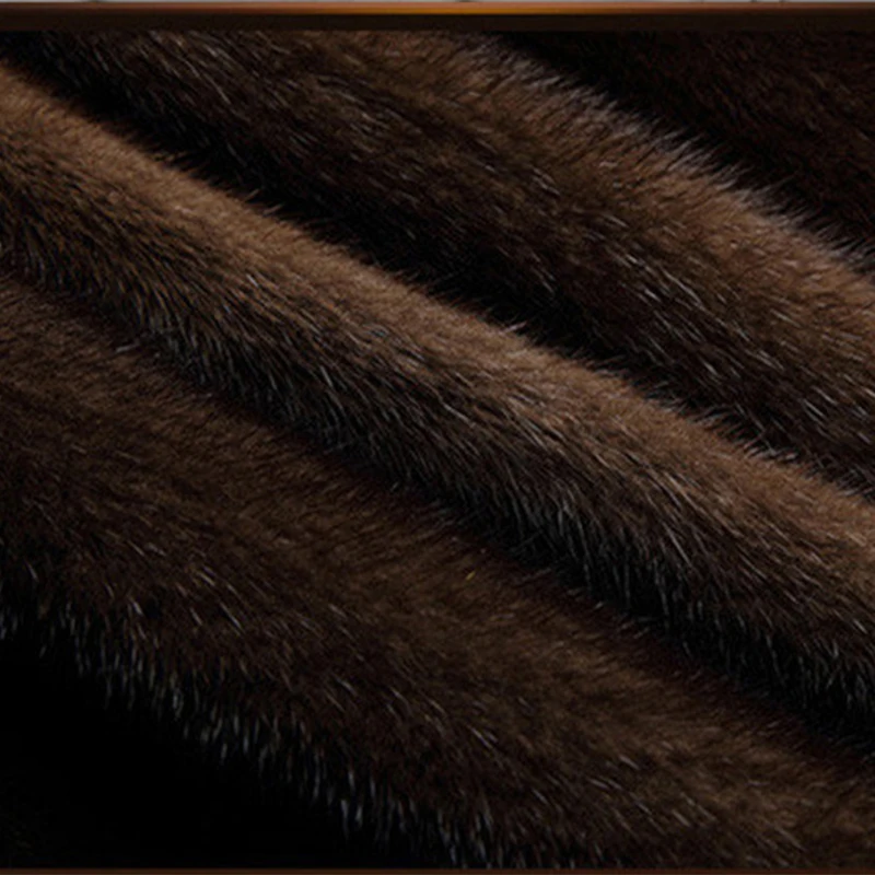 2023 Mink Fur Coat Winter Luxury Long Black Brown Faux Fur Coat Women with Hooded Long Sleeve Elegant Thick Warm Fluffy Overcoat