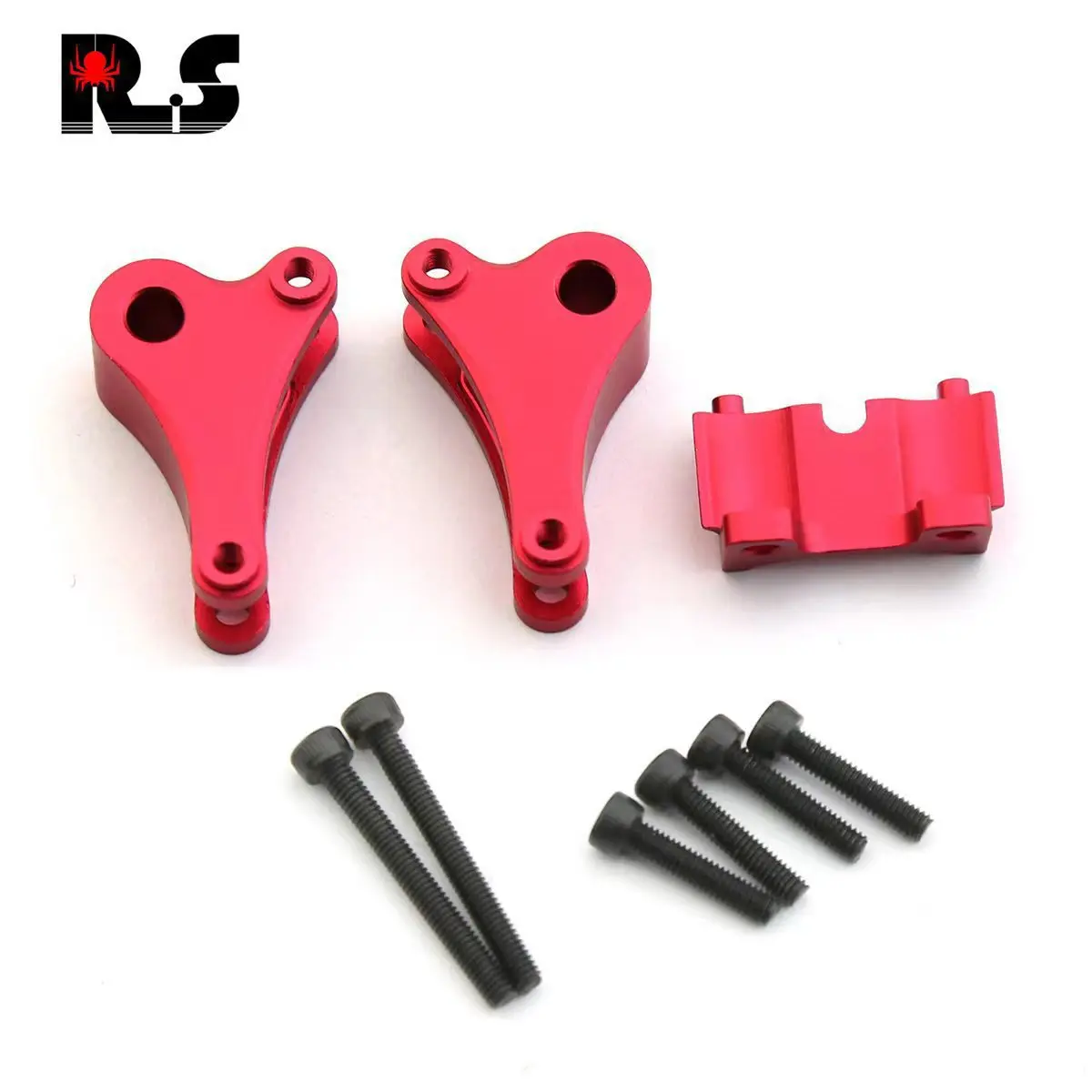 Metal Upgrade Parts Axle Carrier Knuckle Arm Suspension Arm Skidplate Shaft for 1/16 Traxxas Slash Summit E-Revo Accessories