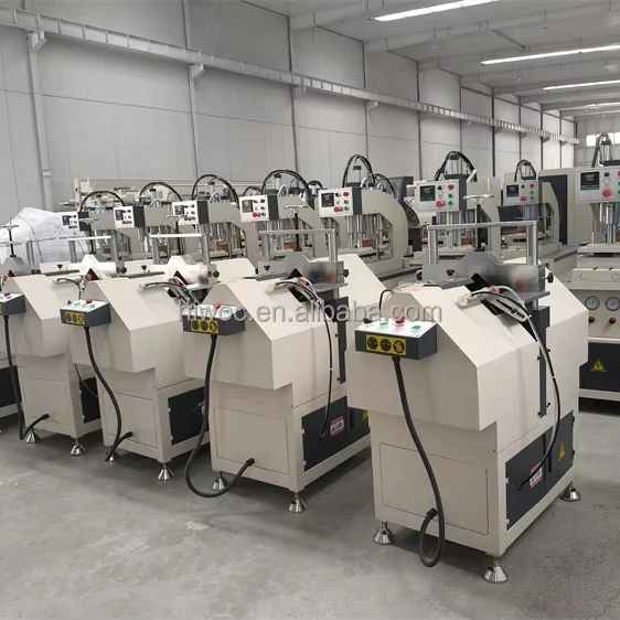 Manufacture UPVC PVC Profile Window Doors Single Head Cutting Saw V Shape Cutting Saw