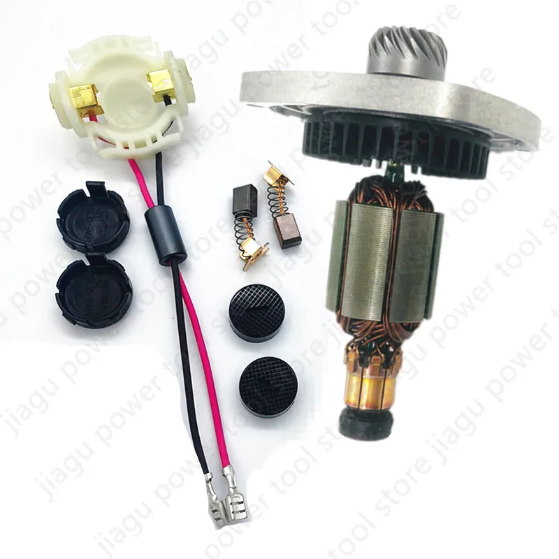 Carbon brush holder Cover Armature rotor For Makita DGA452 BGA452 BGA450 DGA452RMJ DGA452SFE DGA452FE3 DGA452RFE