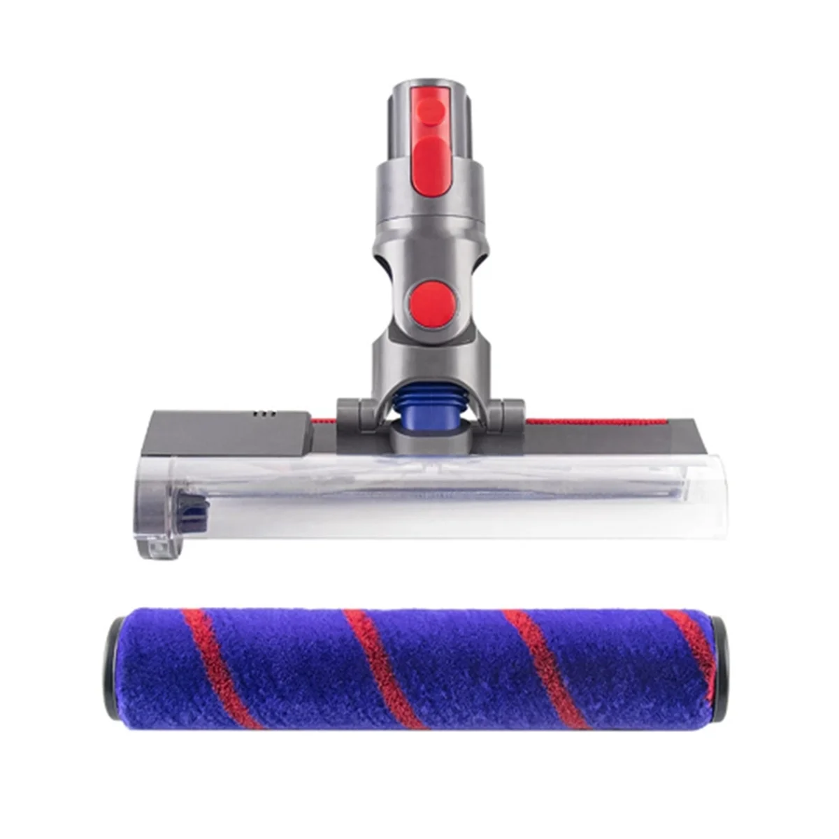 For Dyson V10Slim V12 SV18 Floor Mop Head Accessories Electric Roll Brush Vacuum Cleaner Replacement Spare Parts