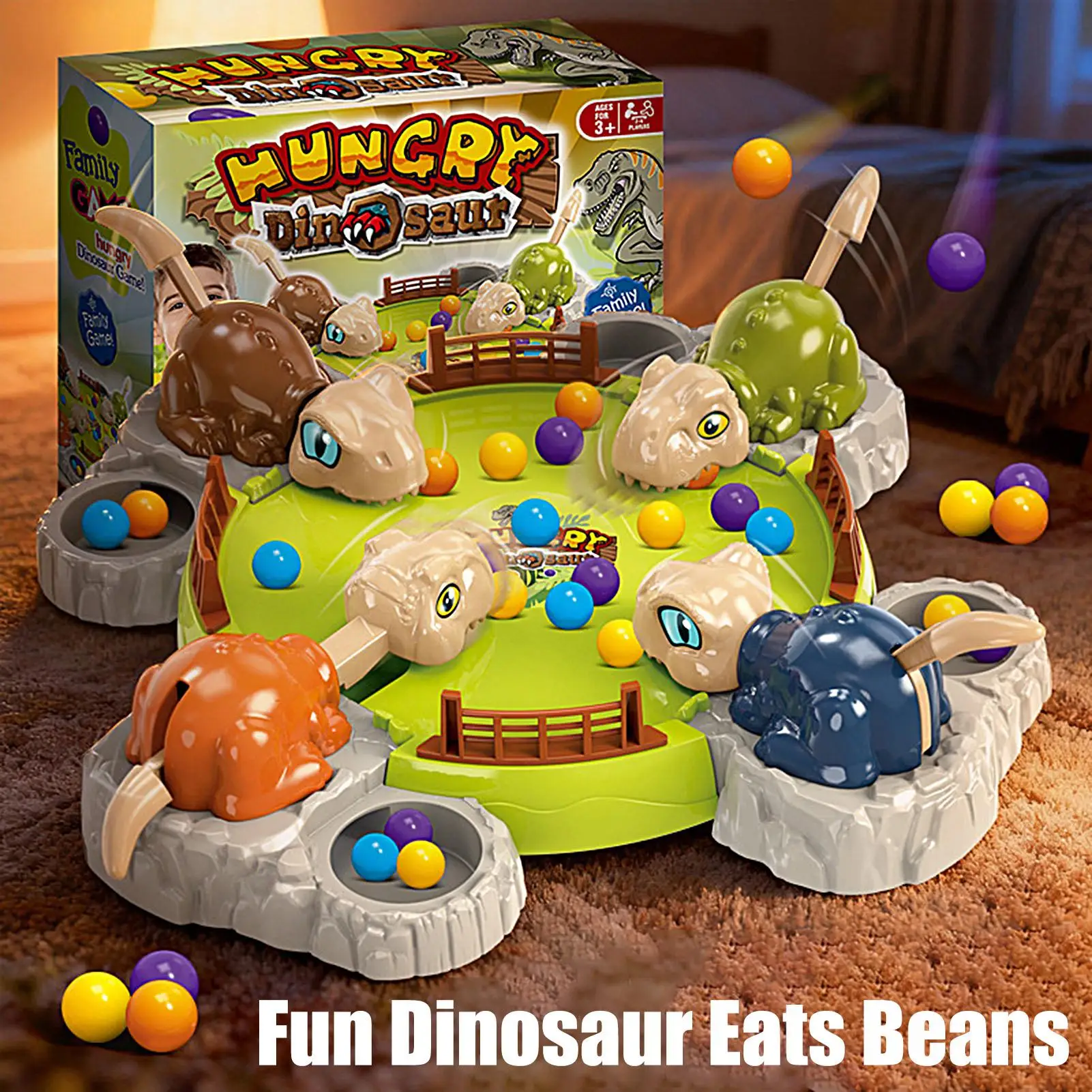Hungry Dinosaur Game Toy Educational Training for Hand Eye Coordination Kids Party Board Games Preschool Learning Activities
