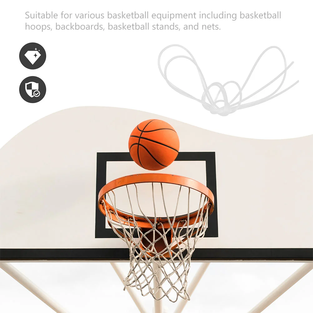 Basketball String Netting Accessory Hoop Replacement Threading Rope Stand Fixing Cord Nylon