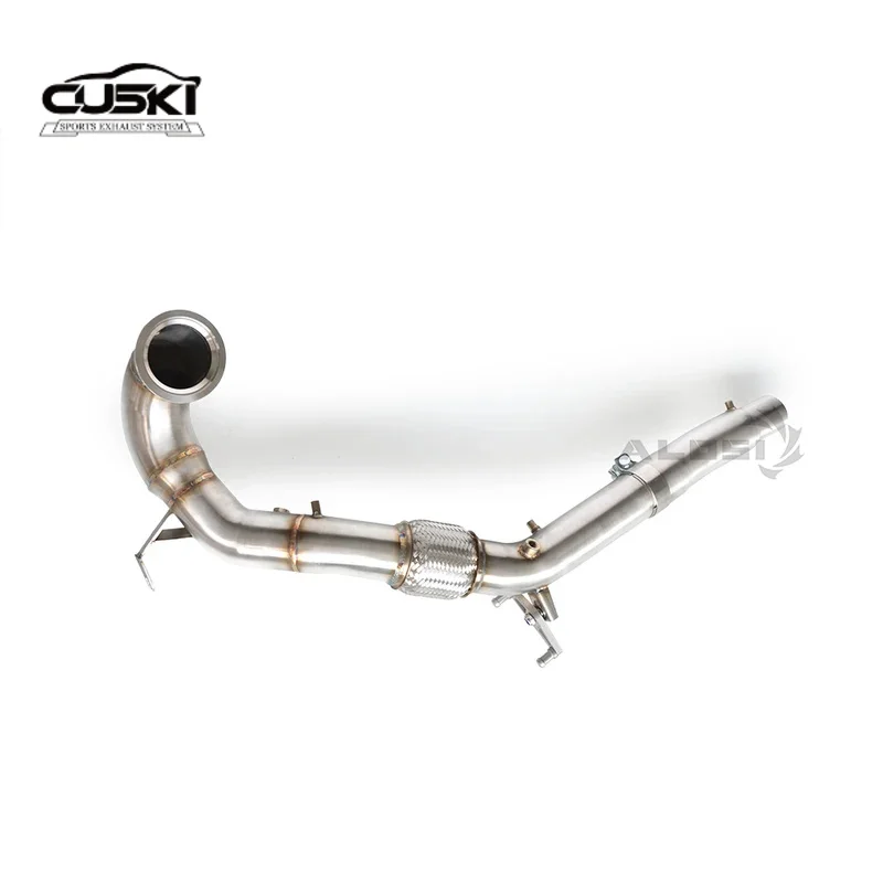 

Insulated downspout suitable for Volkswagen Golf GTI 2.0T European version 300 HP 2019-2023 stainless steel exhaust fittings
