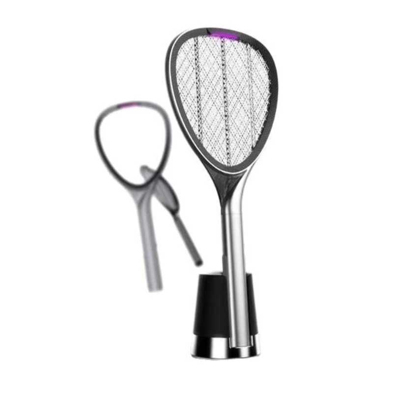 

Electric mosquito swatter rechargeable household automatic mosquito killer lamp 2-in-1 anti-mosquito swatter fly swatter