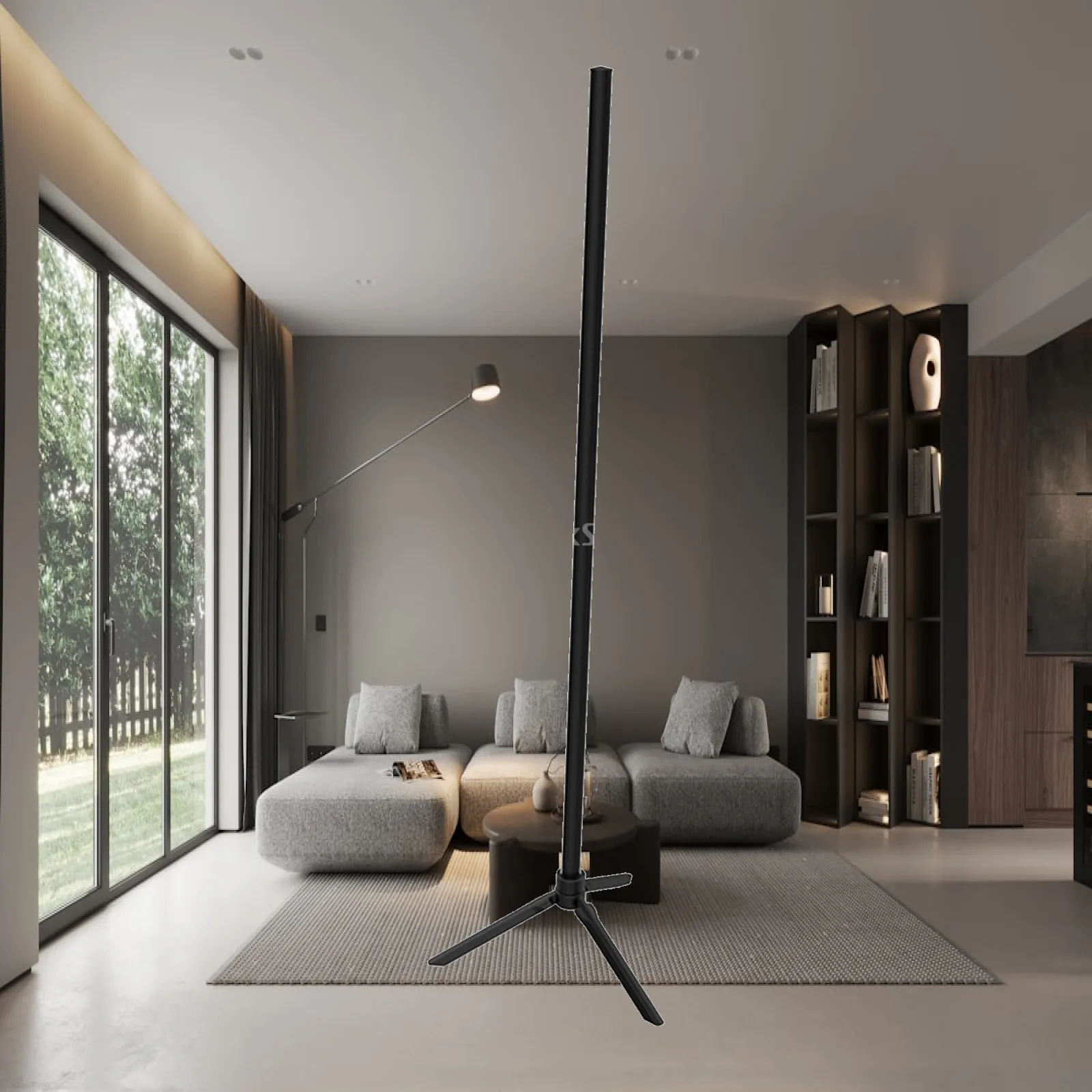 RGB Floor Lamp Control for Bedroom Colour Changing LED Floor Lamp for Living Room, 135CM/53 Inch Height