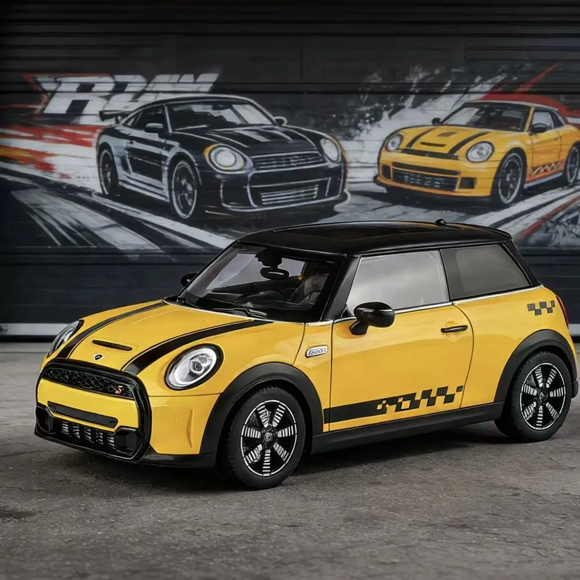 

Children's Fun Toy 1:18 MINI Alloy Car Model Essential for Gift Giving High Detail Photography Props Exquisite Models